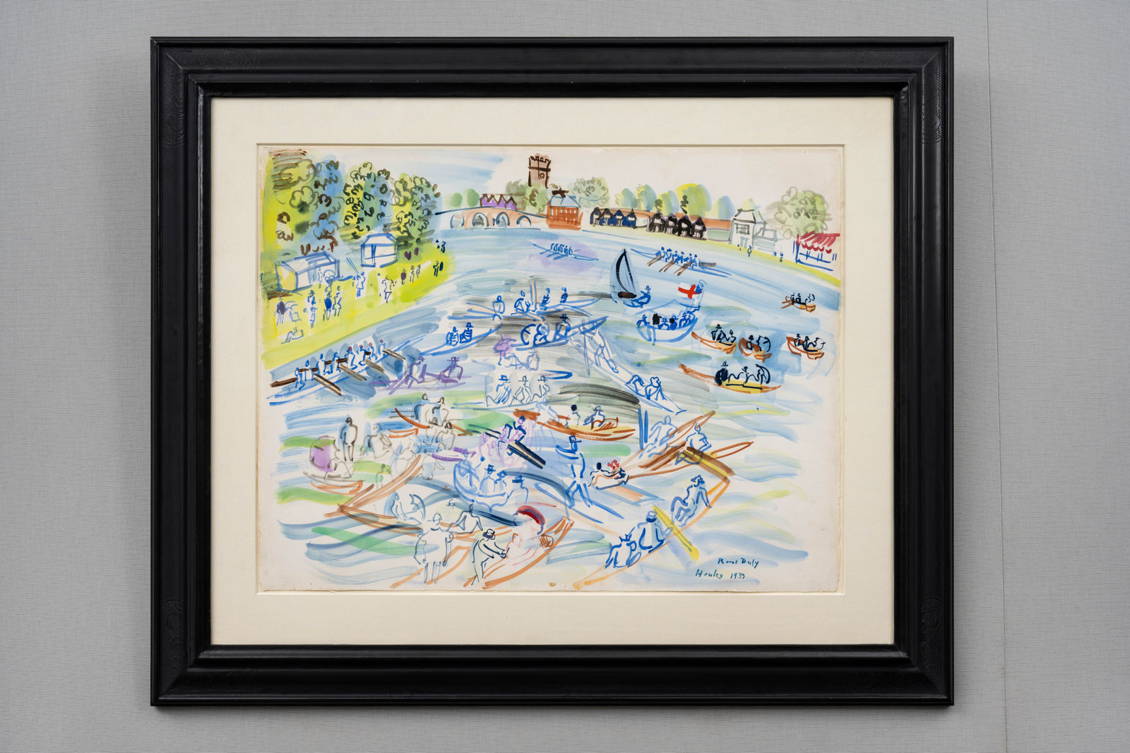 Raoul Dufy, Régates à Henley, 1933