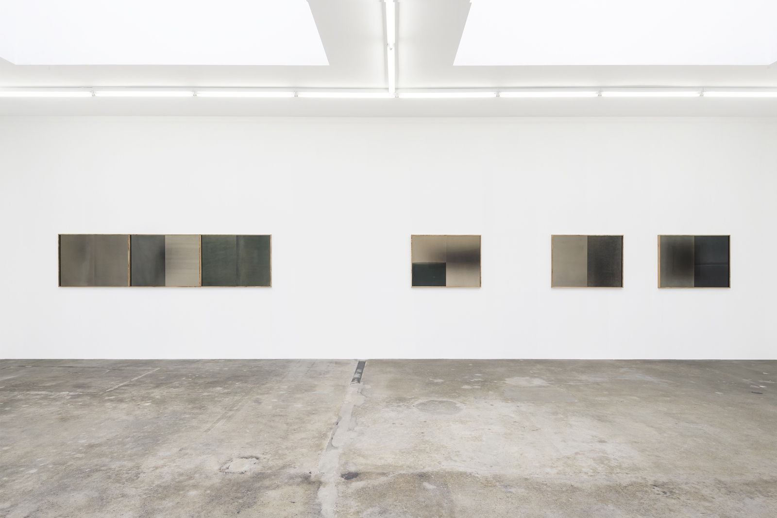 Installation view of Lisa Oppenheim, celluoids