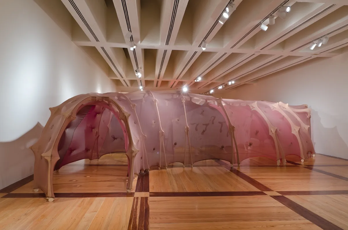 fabric tunnel installation