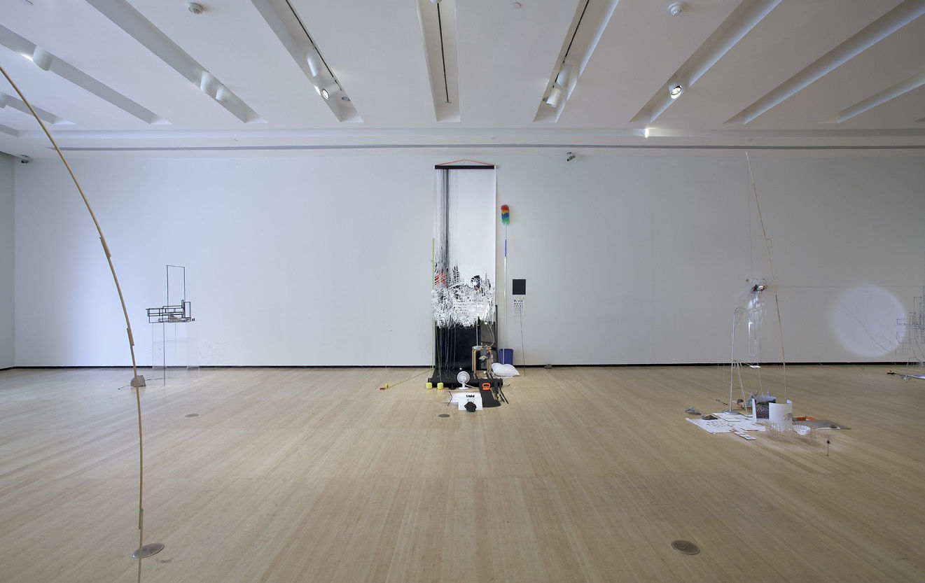 Image of an installation view at Asia Society
