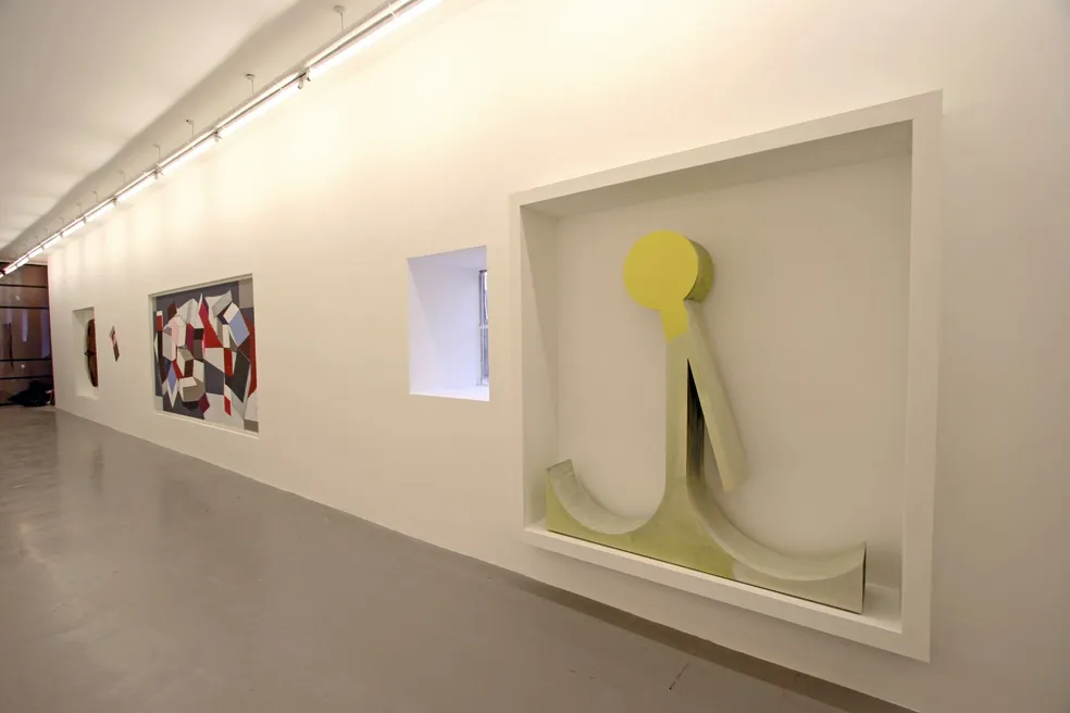 image of abstract paintings