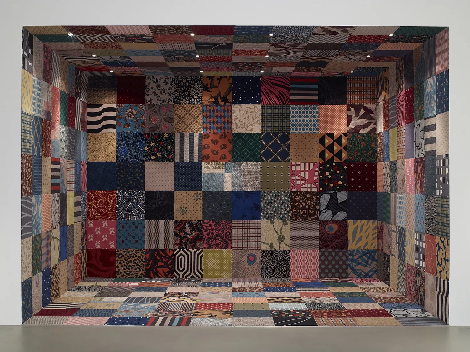 image of carpeted room with text