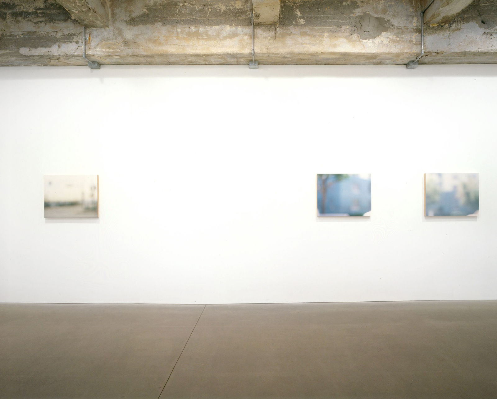 Uta Barth field series install view