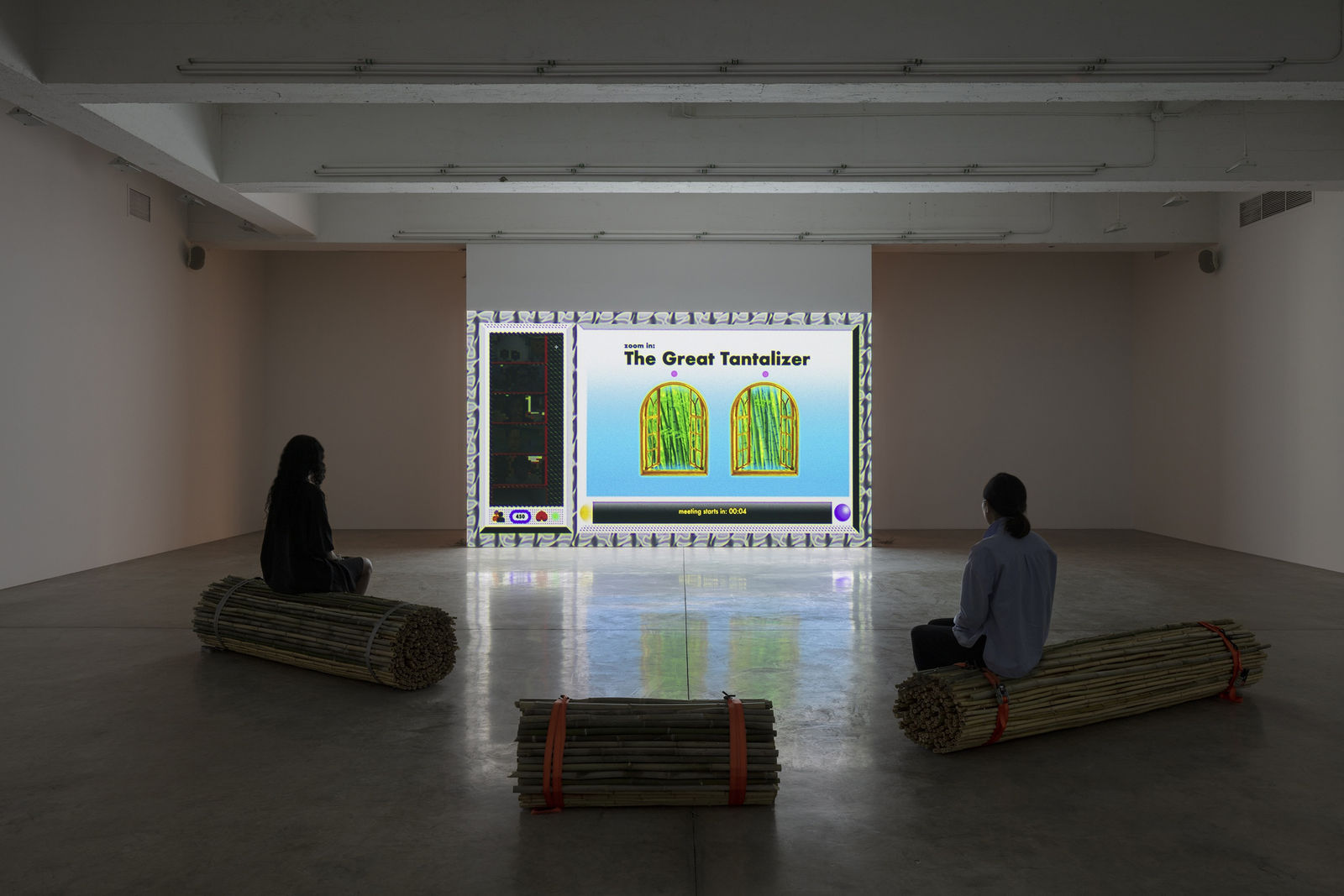 Wong Ping installation view at TBG NY