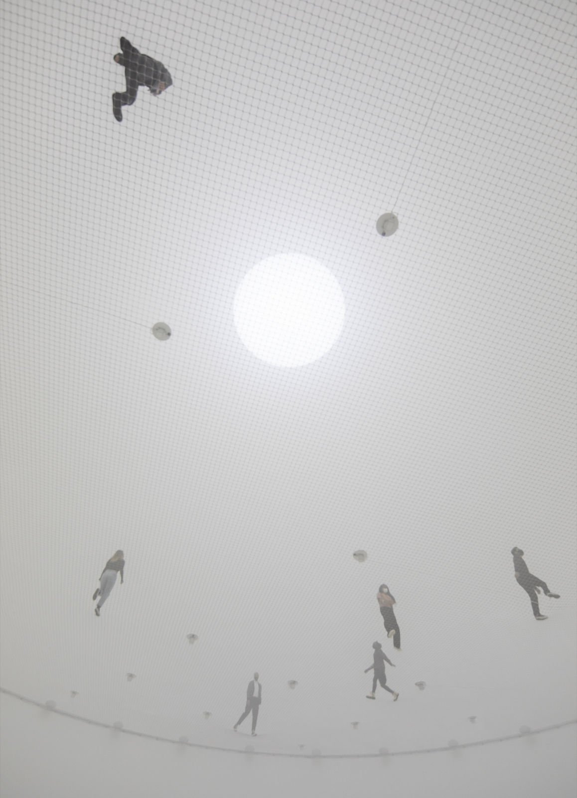 Installation image of Tomás Saraceno: Particular Matter(s)