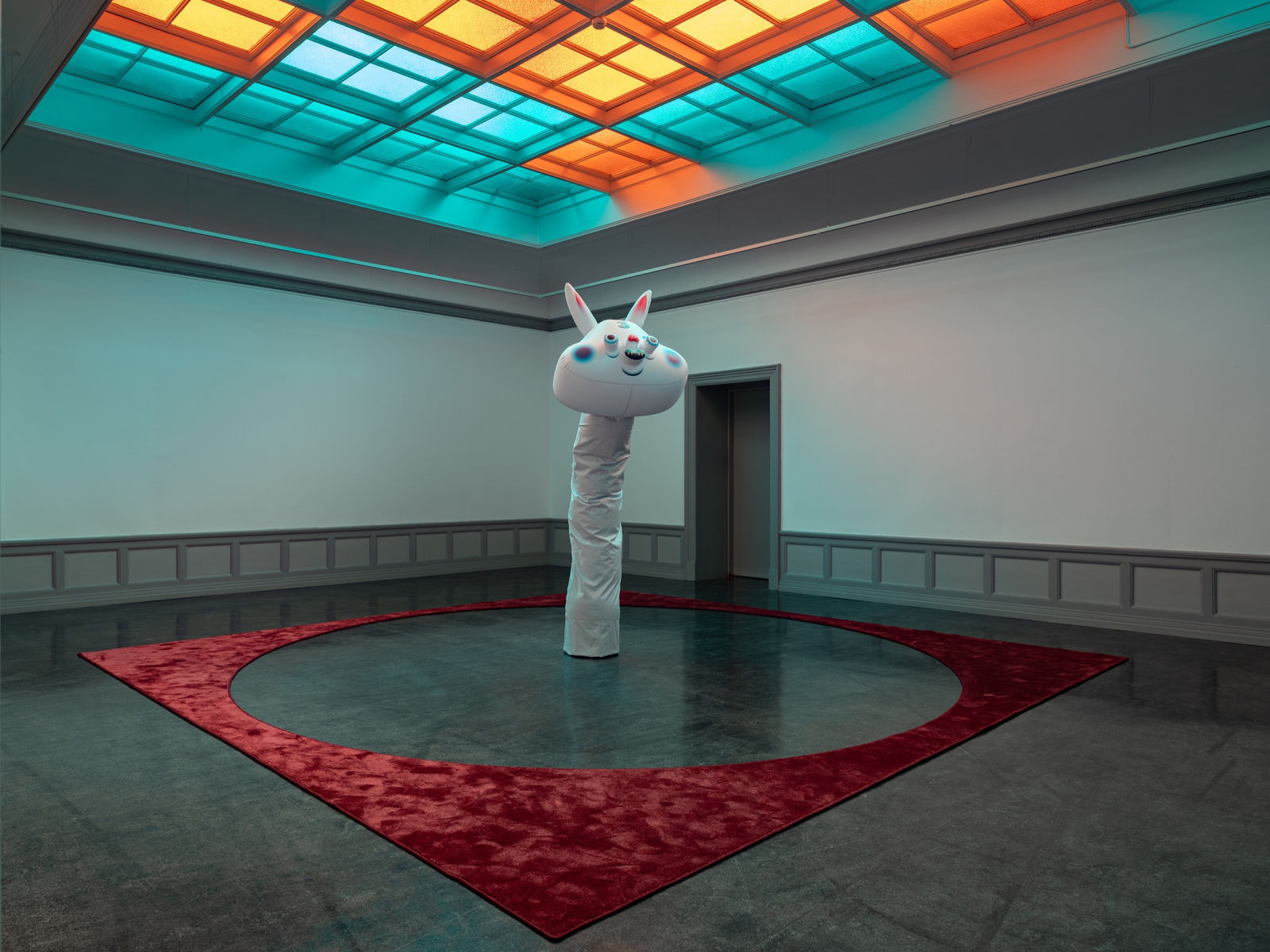 Installation image of Wong Ping: ༼;´༎ຶ ۝ ༎ຶ༽ ~♡