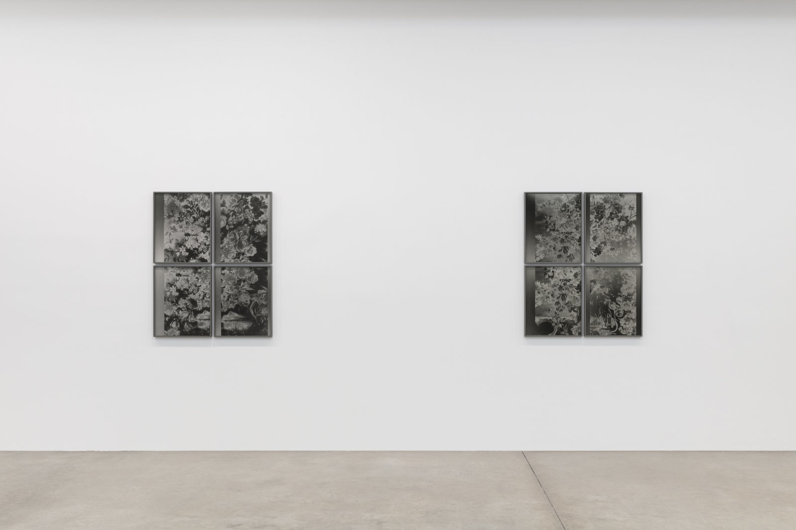 Lisa Oppenheim's installation view.