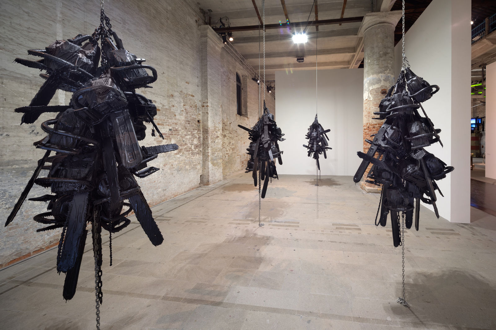 Exhibition view, All The World’s Futures