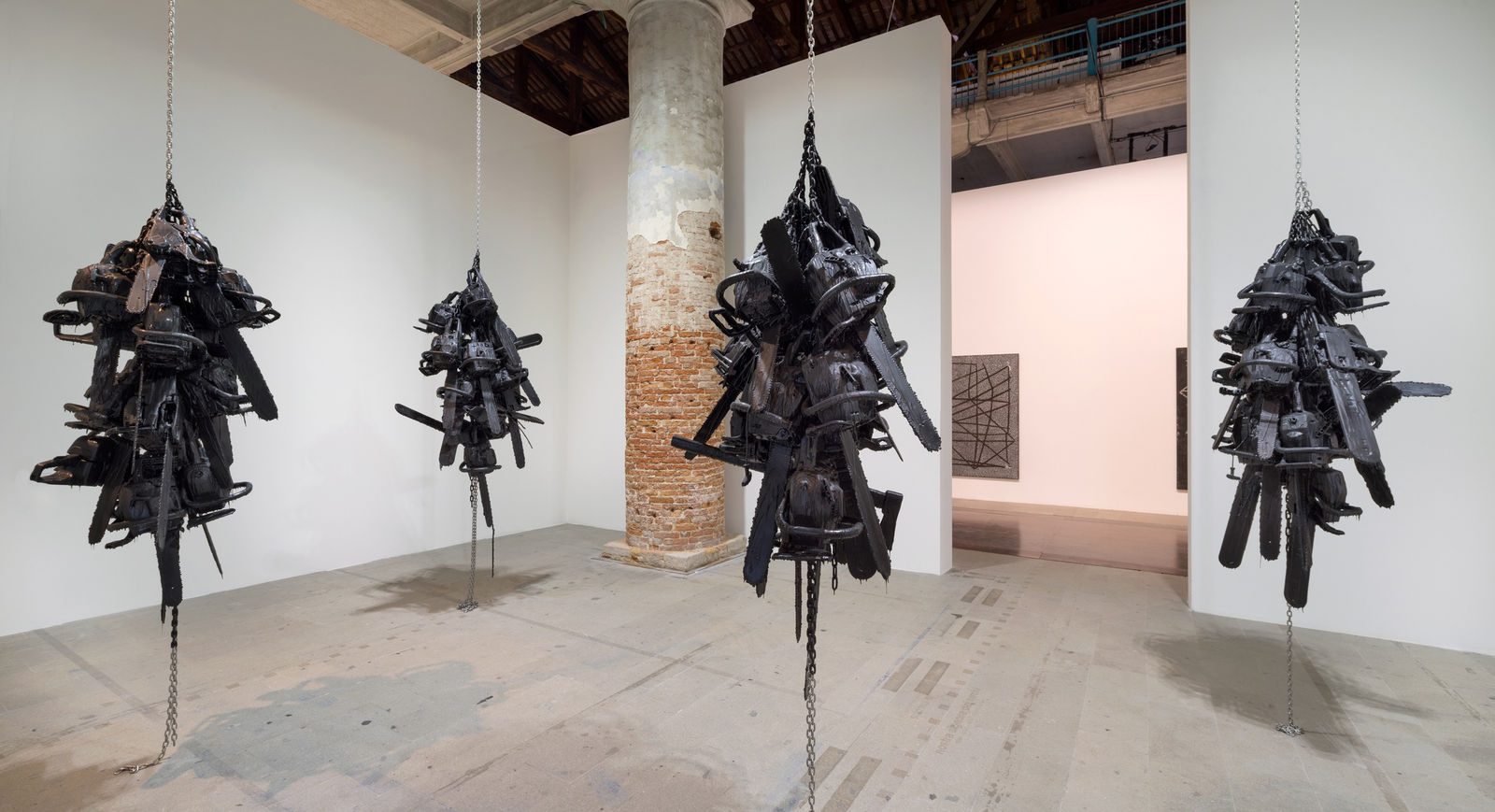 Exhibition view, All The World’s Futures