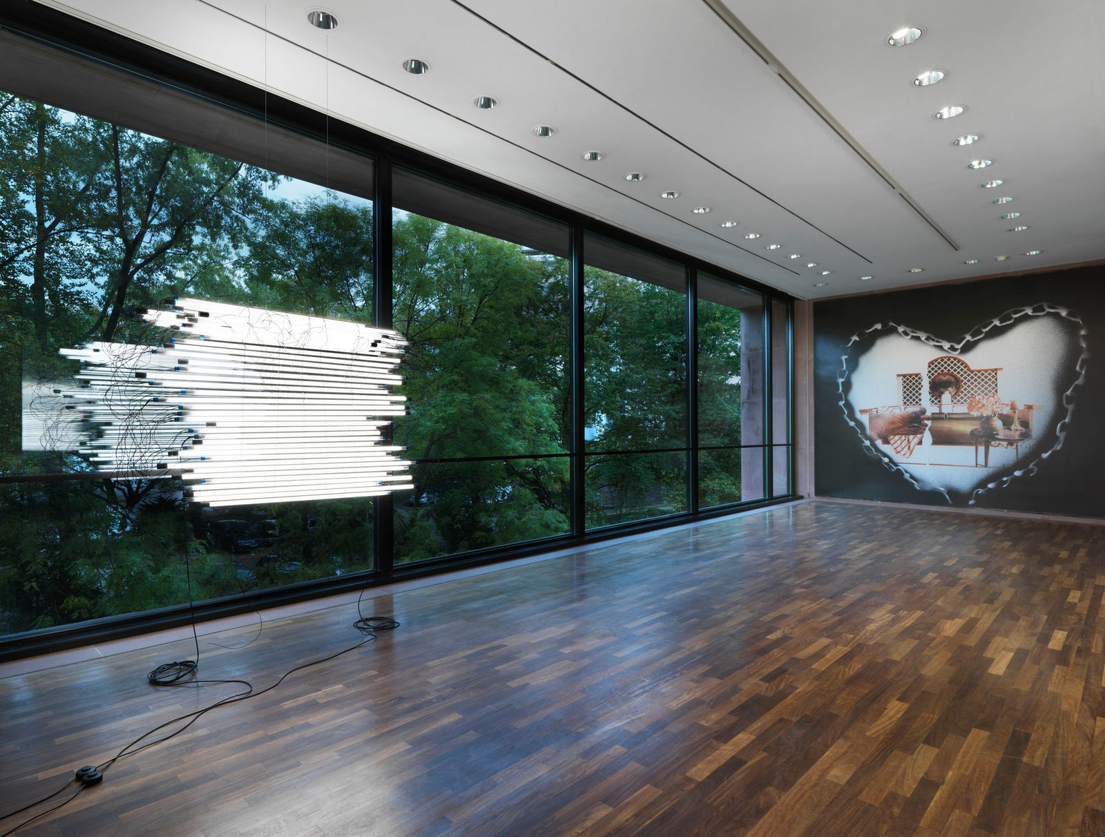 installation image of Monica Bonvicini: LOVER’S MATERIAL