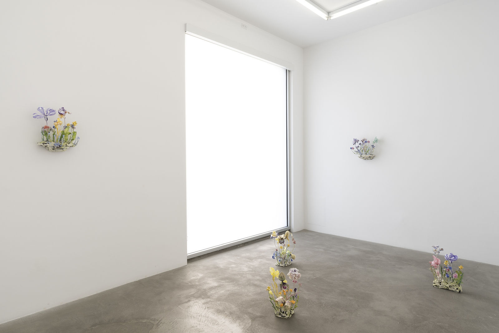 Installation view of Nathalie Djurberg & Hans Berg: A Pancake Moon.