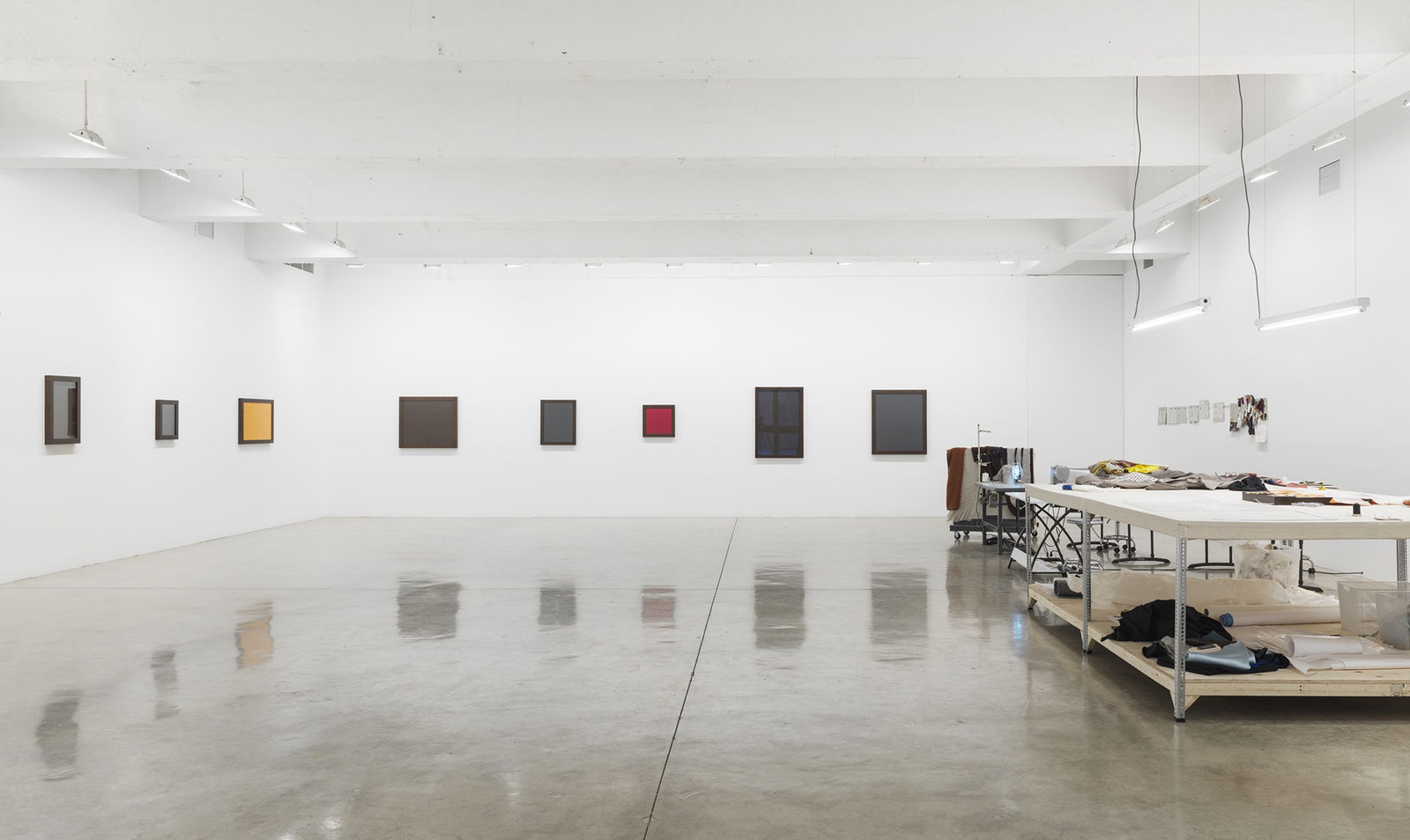 Laura Lima tailor shop install photo