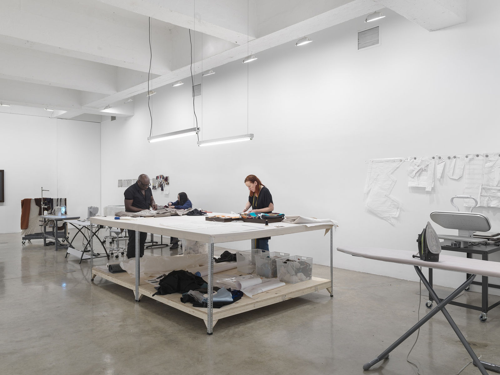 Laura Lima tailor shop install photo