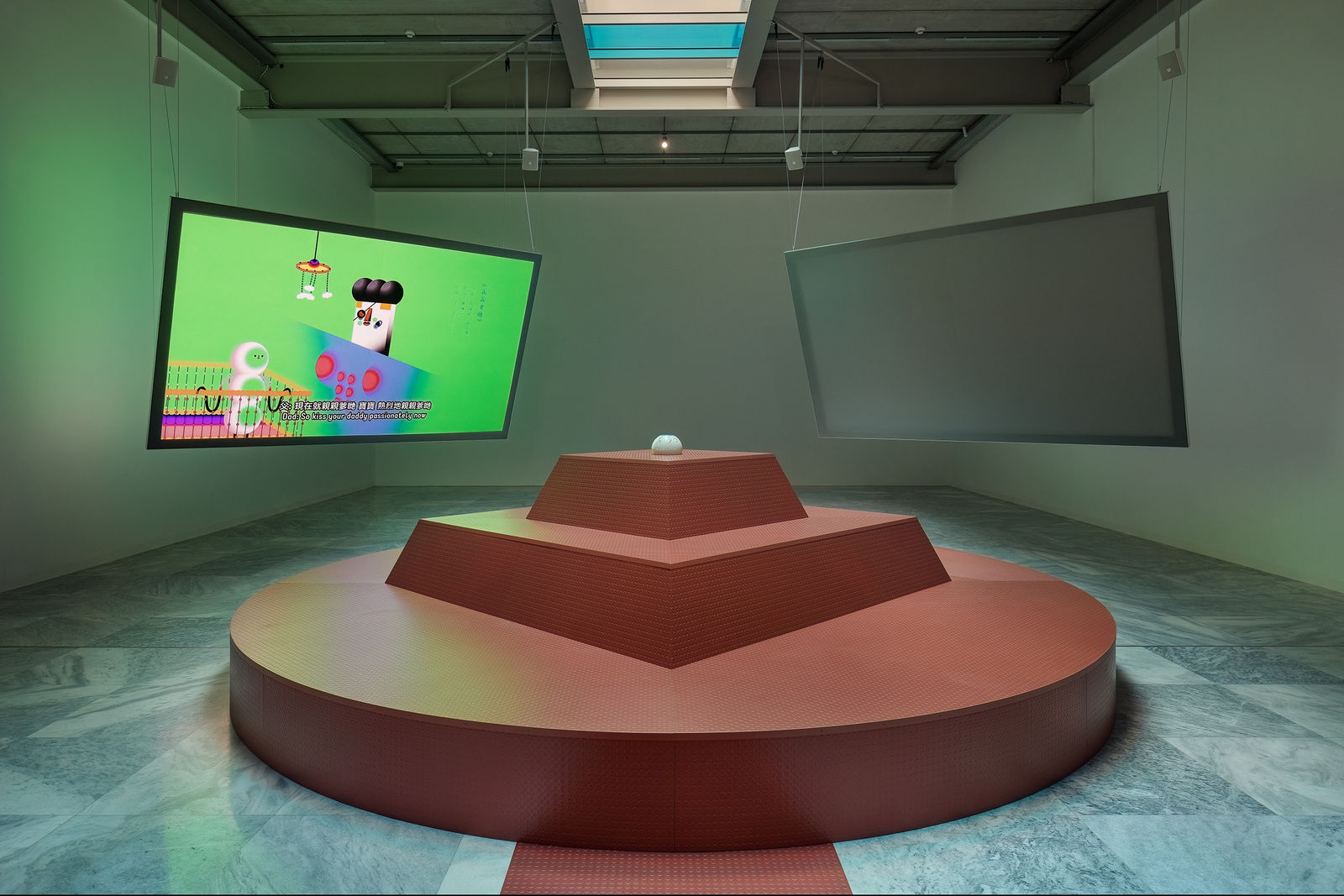 Wong Ping Installation images.