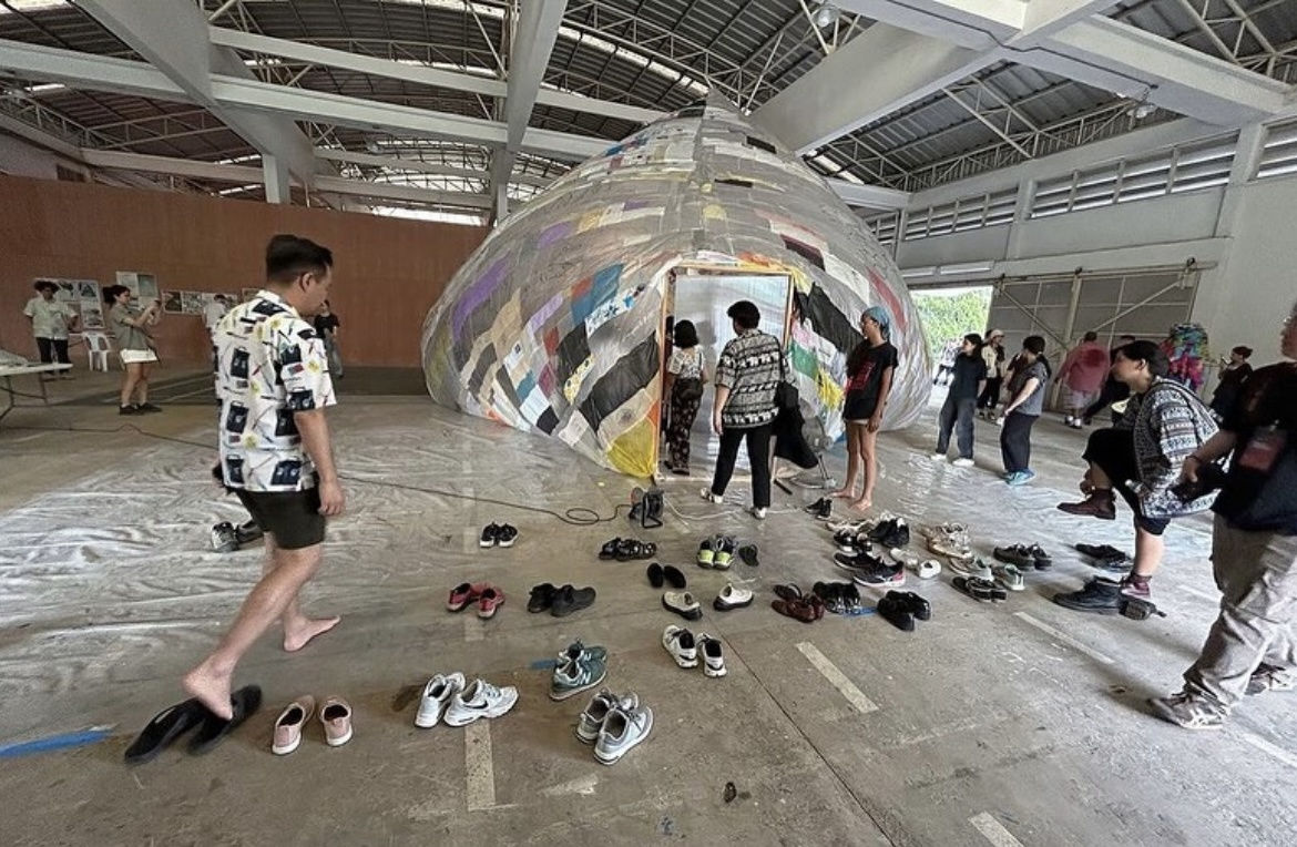 Tomás Saraceno, Museo Aero Solar at The Thailand Biennial, 2023. ©Tomás Saraceno