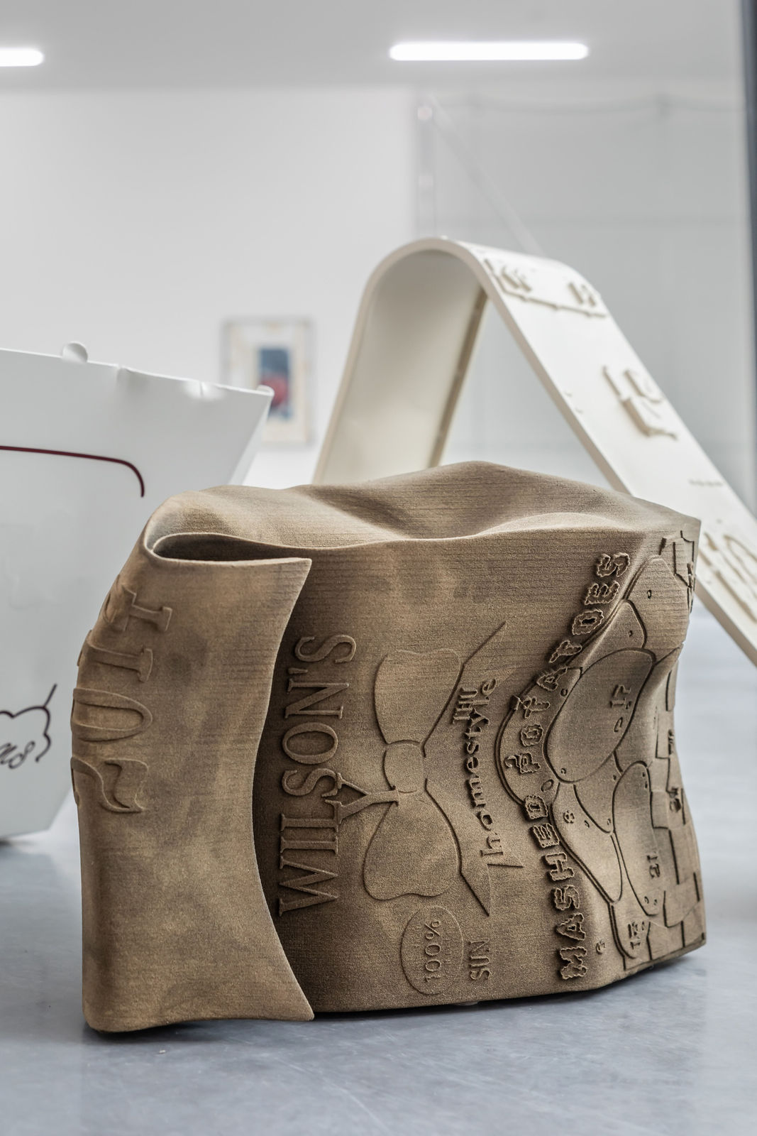 Installation view at Museum Dhondt-Dhaenens, Sint-Martens-Latem, Belgium.