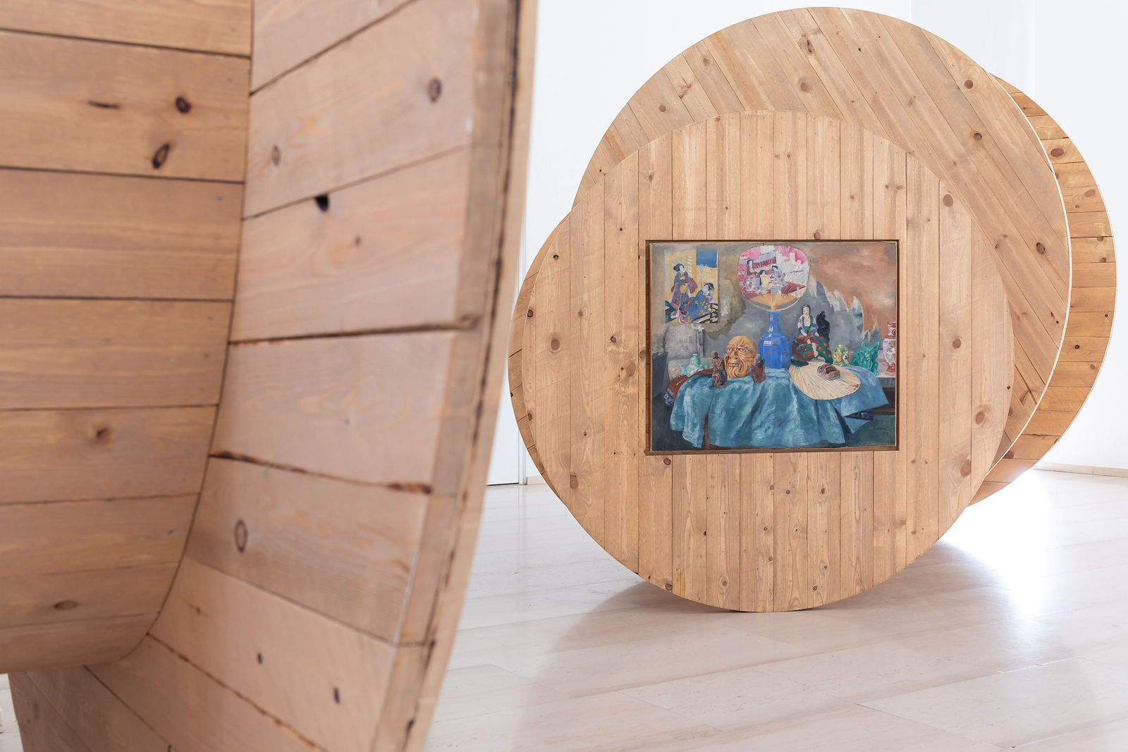 Installation view at Museum Dhondt-Dhaenens, Sint-Martens-Latem, Belgium.