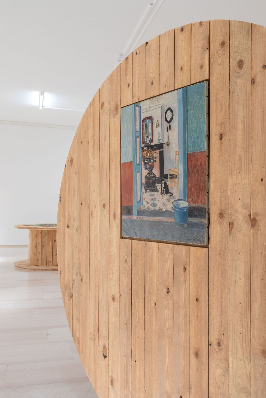 Installation view at Museum Dhondt-Dhaenens, Sint-Martens-Latem, Belgium.