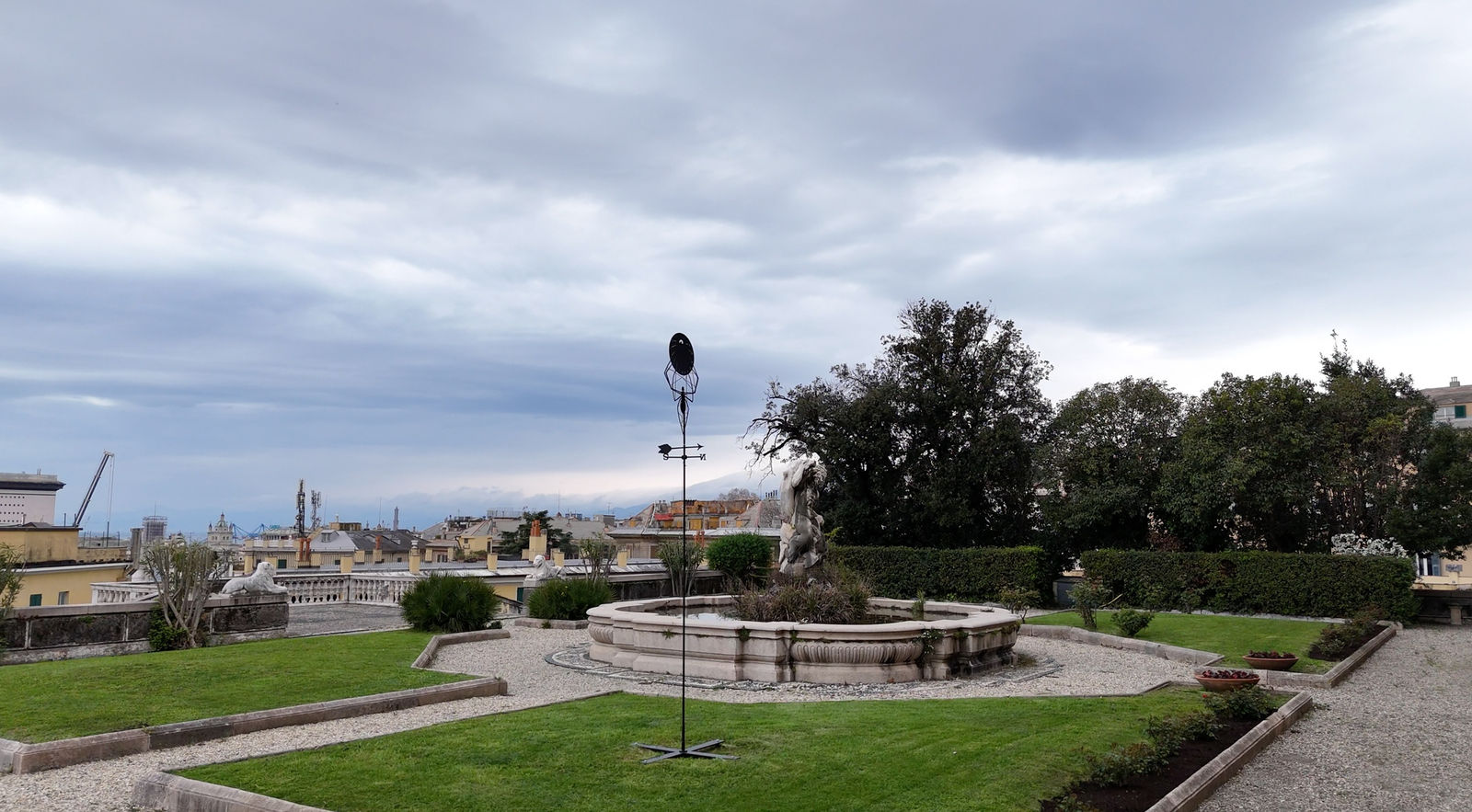 Image from Park of Villa delle Peschiere Mark, Genova, Italy.