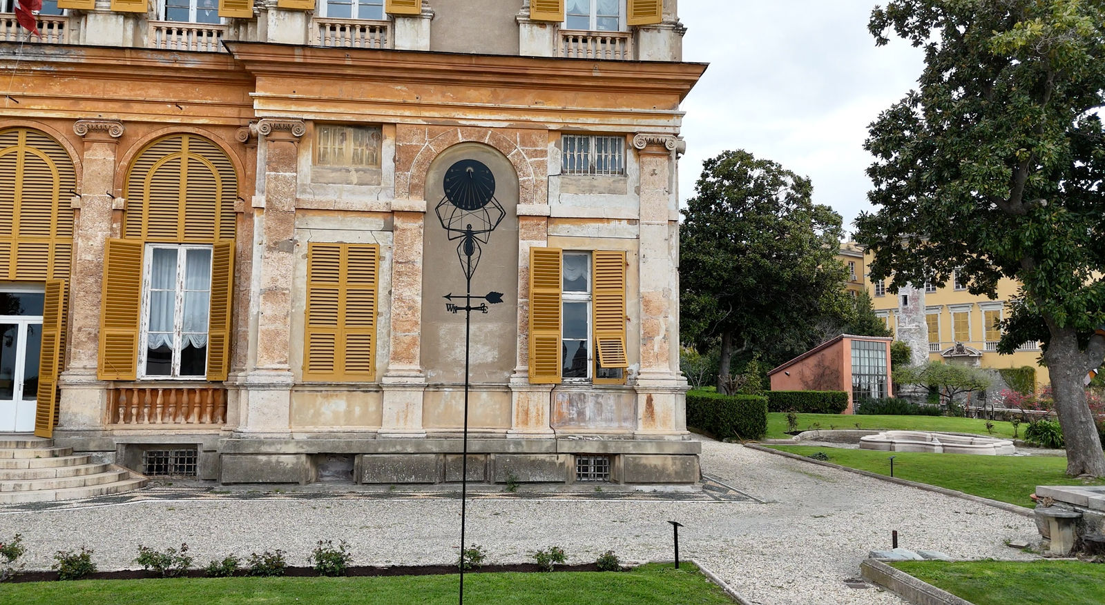 Image from Park of Villa delle Peschiere Mark, Genova, Italy.