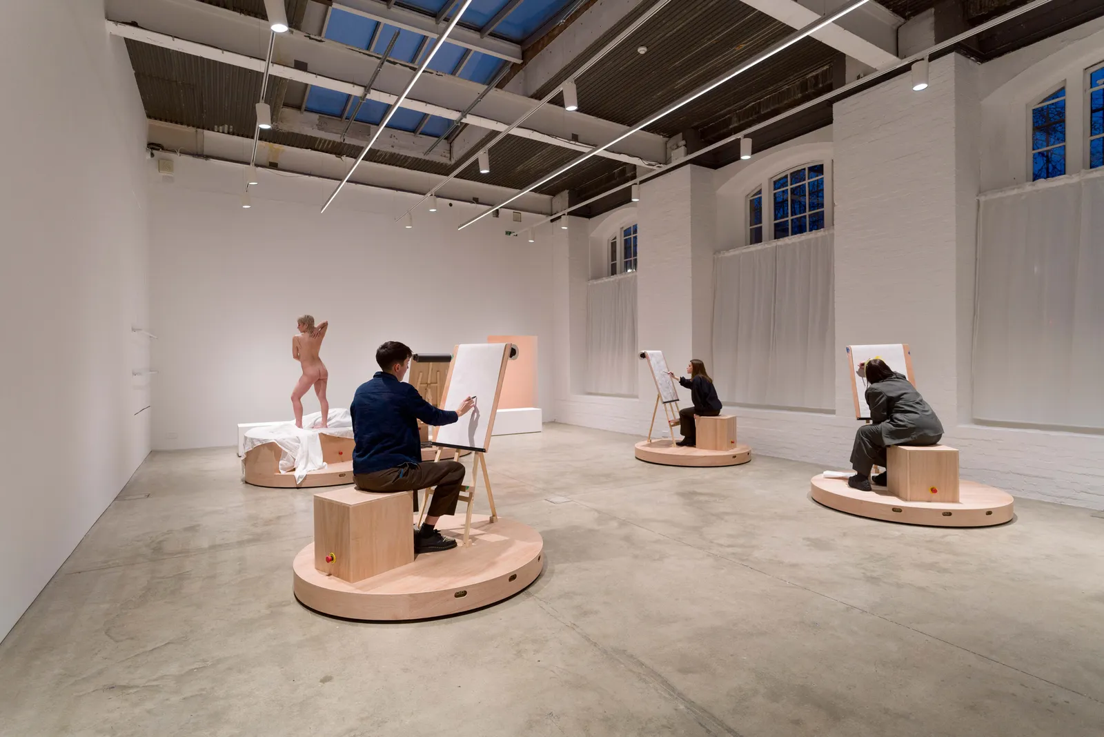 Installation view, Laura Lima: The Drawing Drawing, Institute of Contemporary Arts, London. Photograph: Anne Tetzlaff