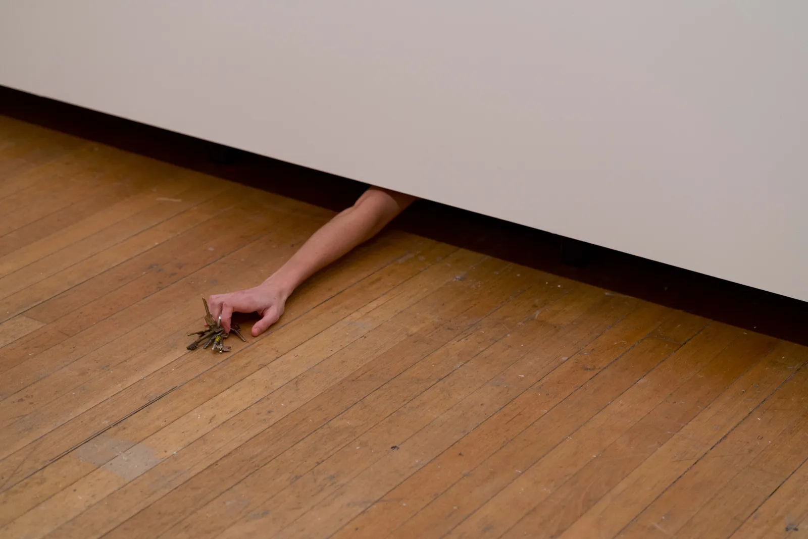 Installation view, Laura Lima: The Drawing Drawing, Institute of Contemporary Arts, London. Photograph: Anne Tetzlaff