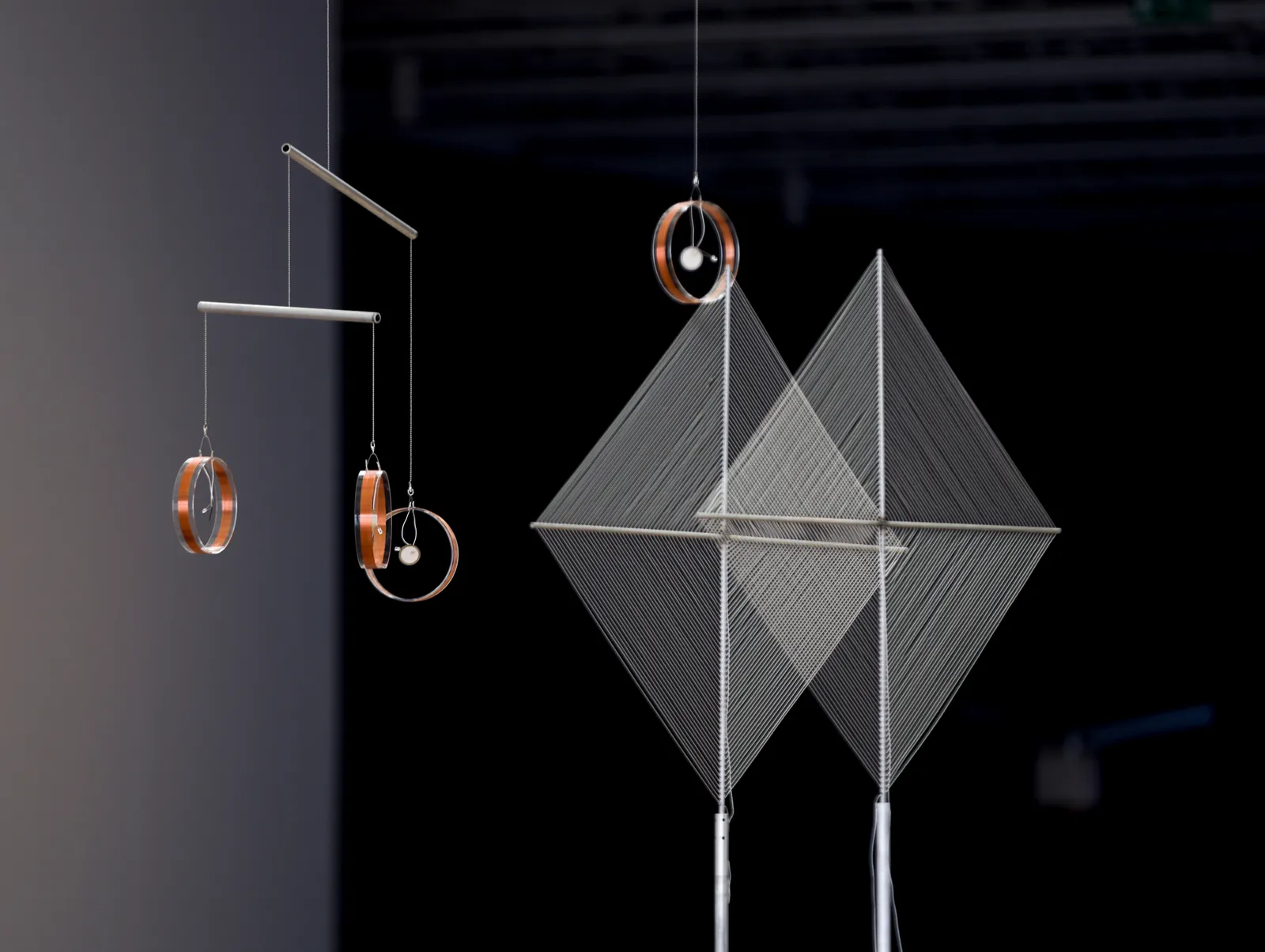 Installation images of YUKO MOHRI: Entanglements.