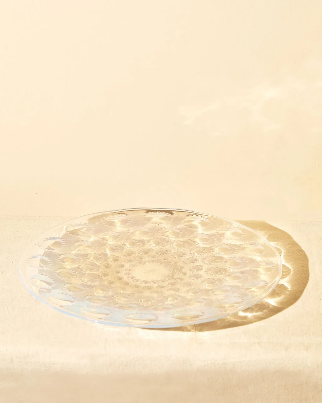 R. LALIQUE ASTER PLATE