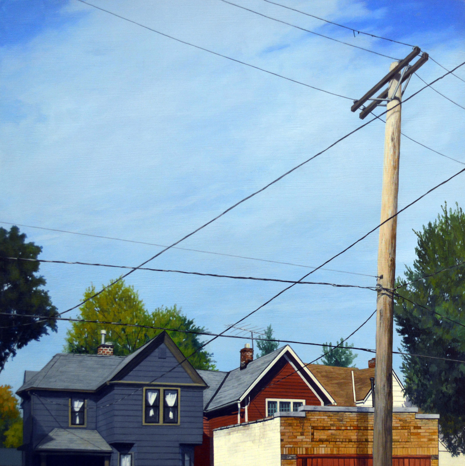 Christopher Burk, Connected - Cleveland, Ohio City II, 2016