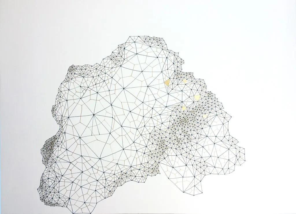 Christine Mauersberger, Gold Tesselation.9, 2017