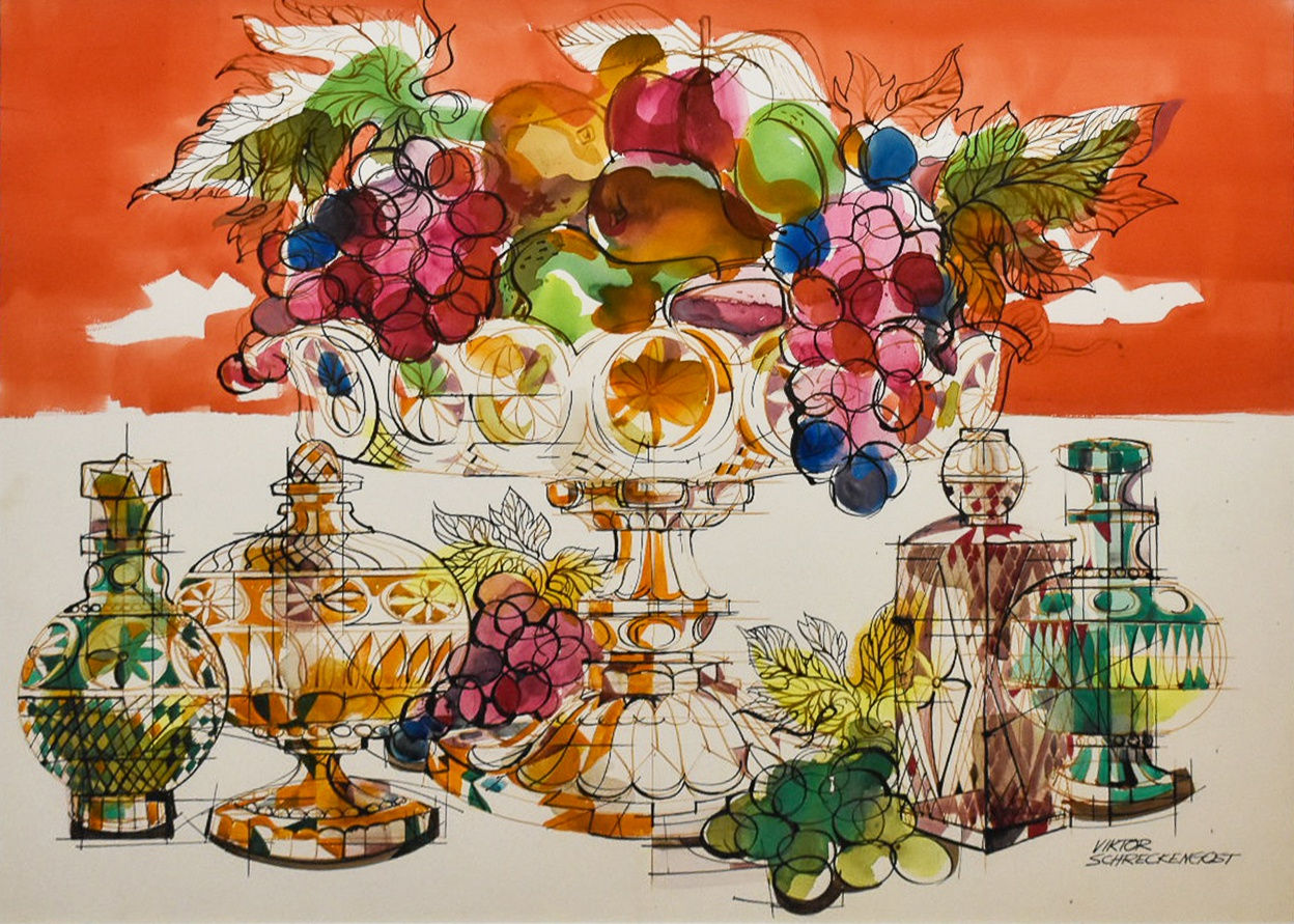 Viktor Schreckengost, The Festive Days , 1969