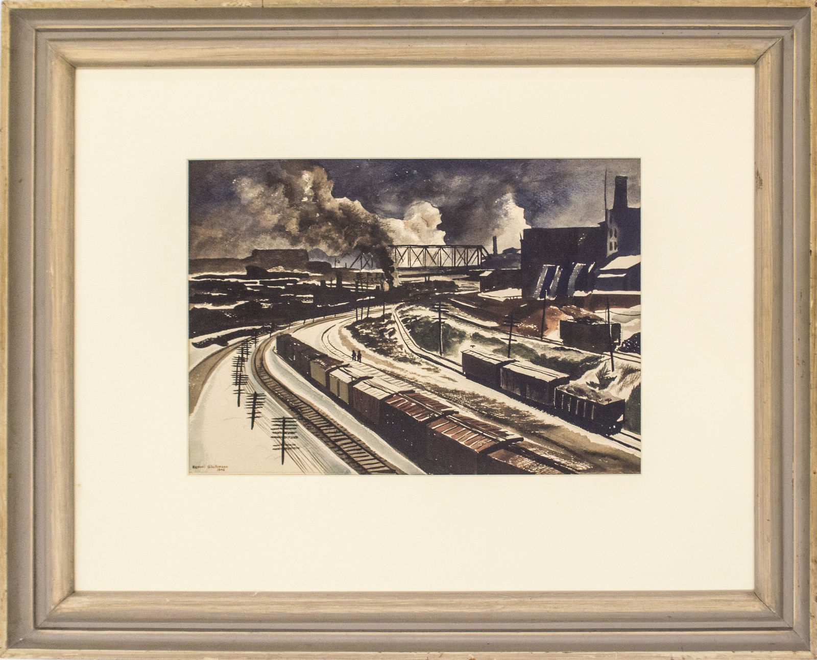 Raphael Gleitsman, Approach to the City, 1946