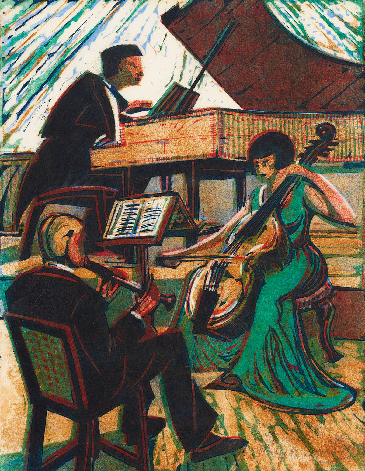 Cyril Power, The Trio, c.1936