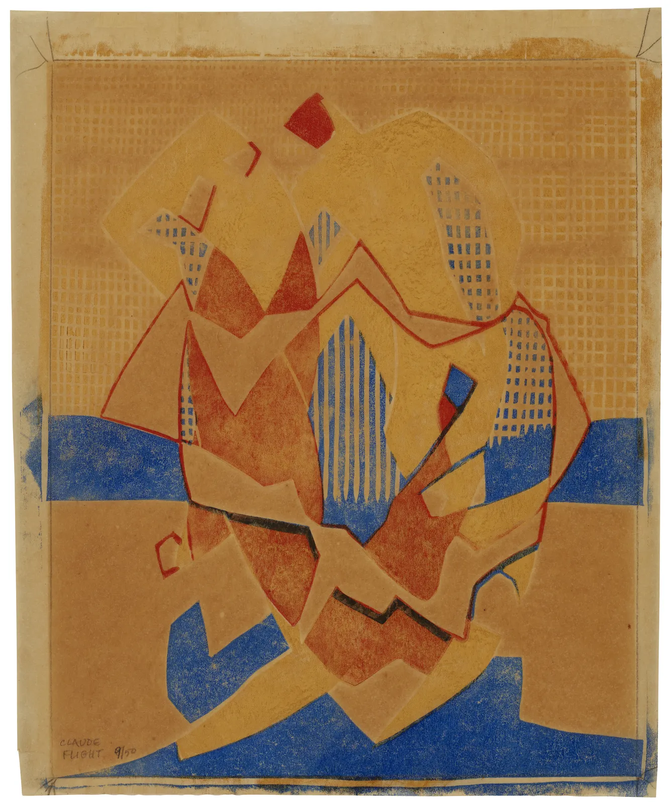 Claude Flight, Abstract Dancing, c. 1934
