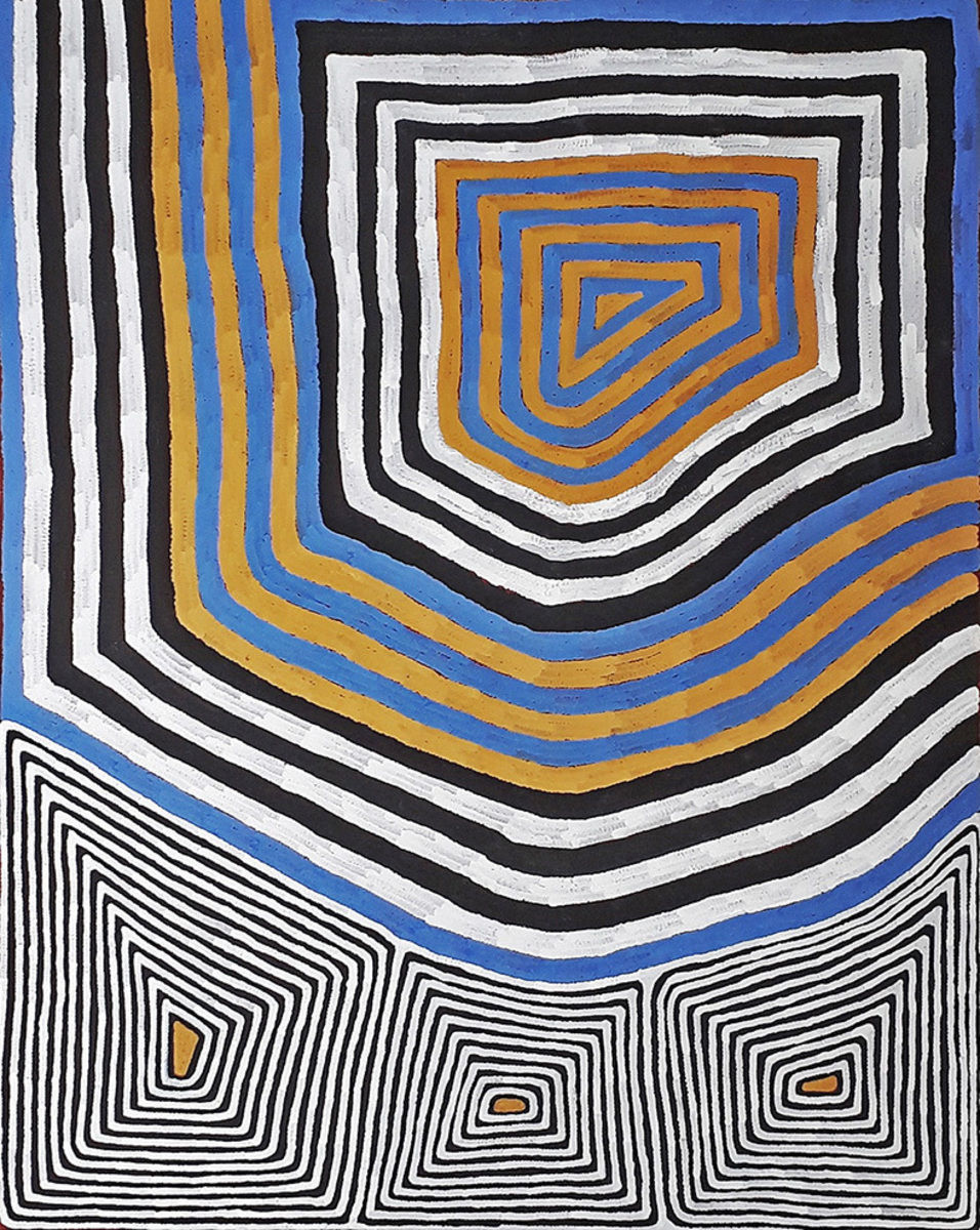 Ronnie Tjampitjinpa, Untitled - Malpurri, 1996