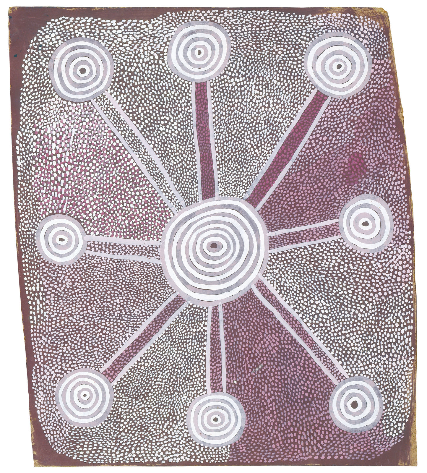 John Kipara Tjakamarra, Old Man’s Story, 1972