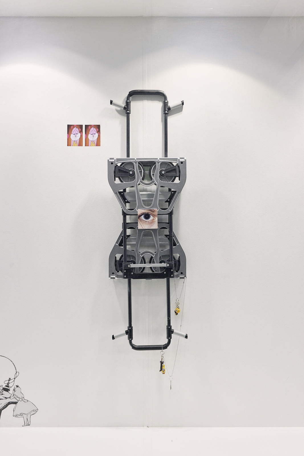 Misha Gudwin, Liminal - Tryptich - Center part, 2022