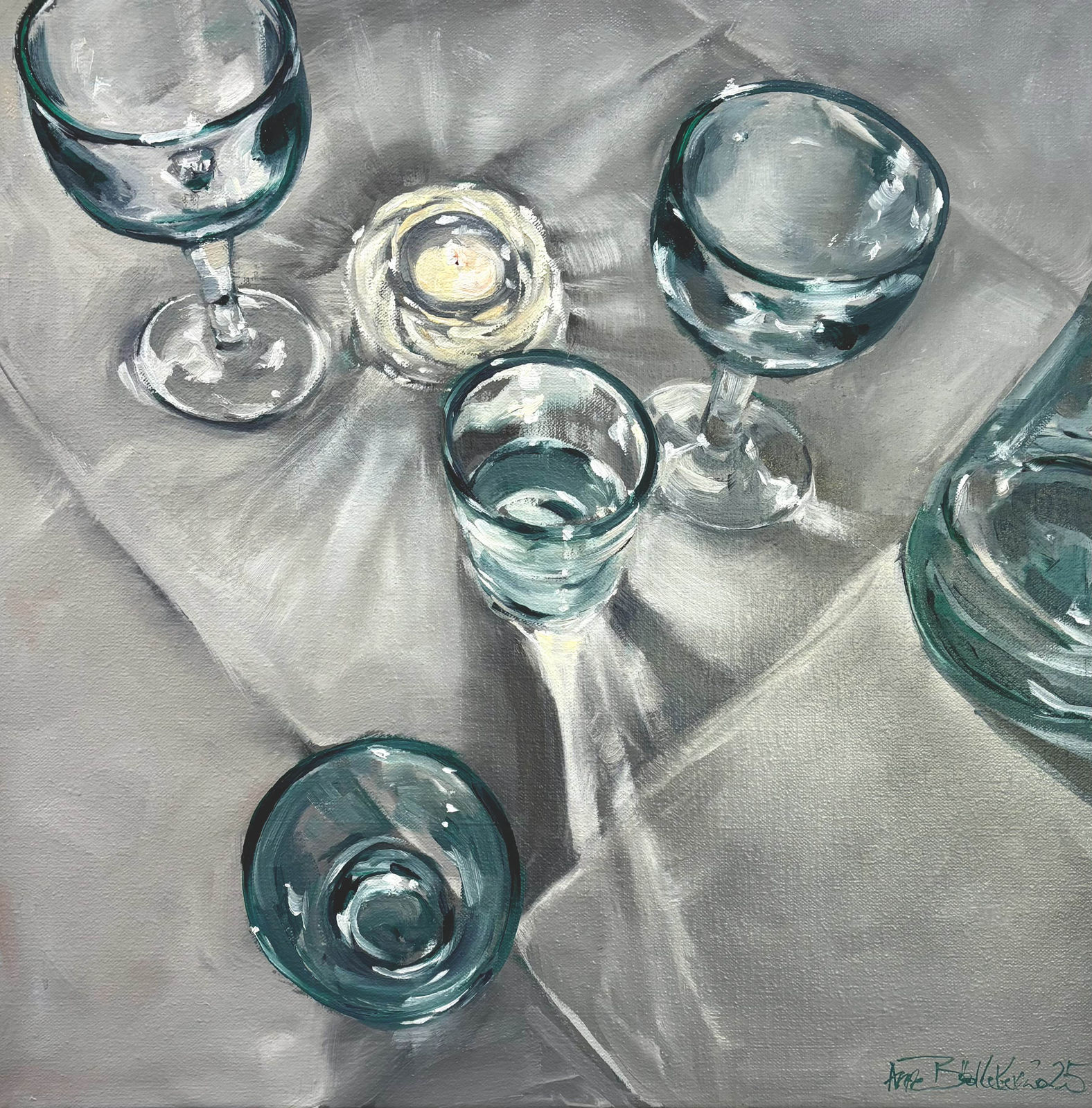 Anne Böddeker, Green Glasses I