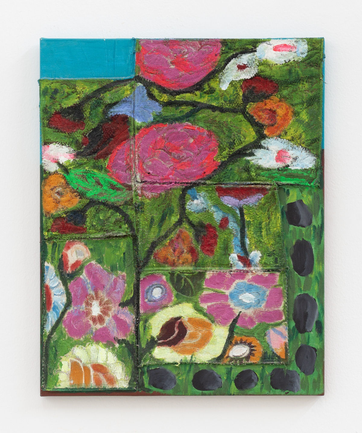 Leda Catunda, O Jardim, 1991