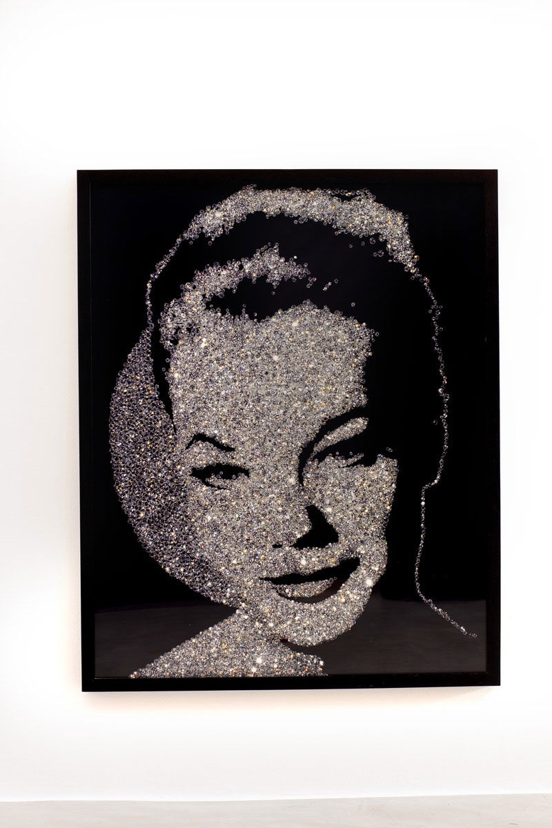 Vik Muniz, Romy Schneider , 2004