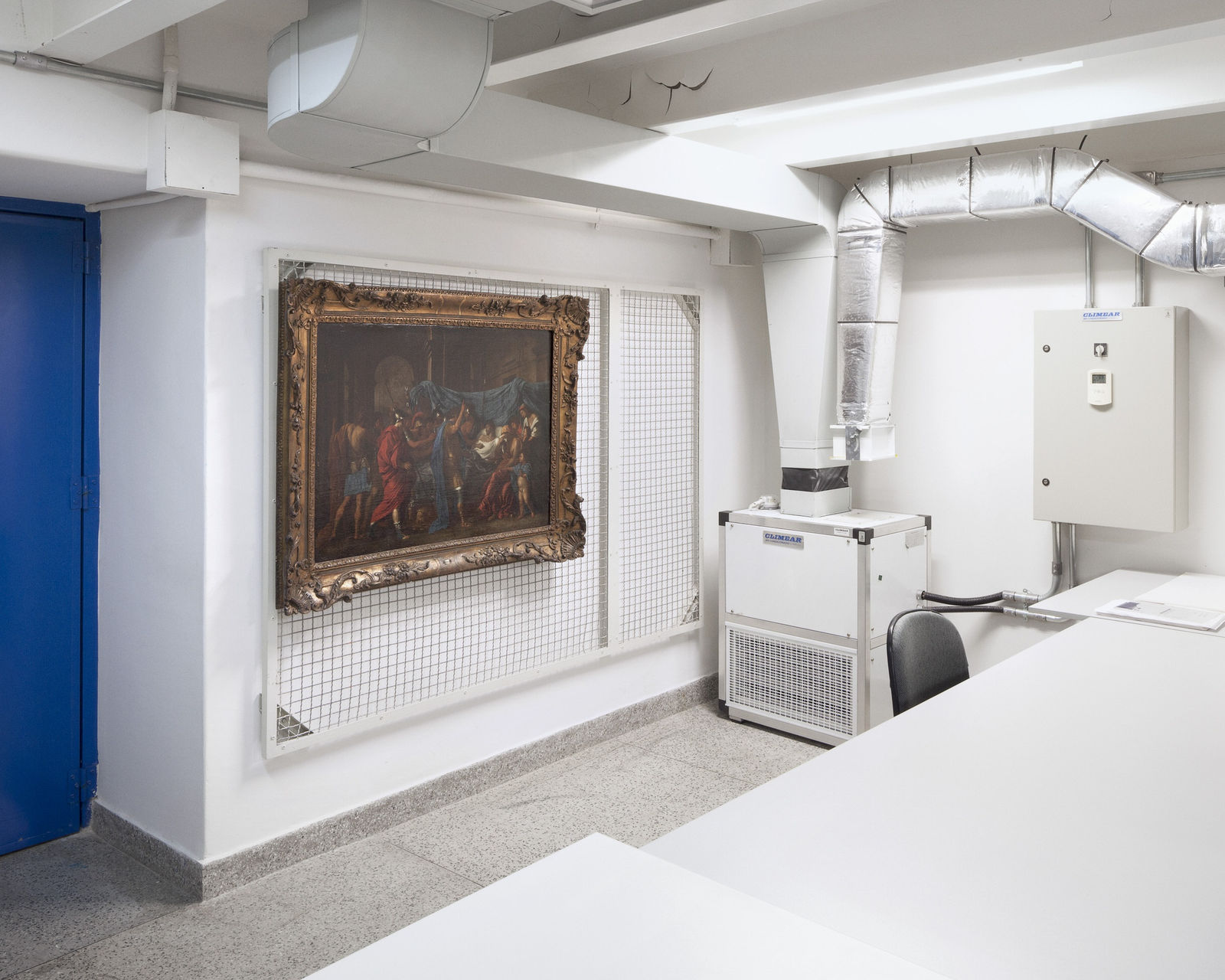 André Penteado, Sala de pesquisa do Museu Nacional de Belas Artes, 2017