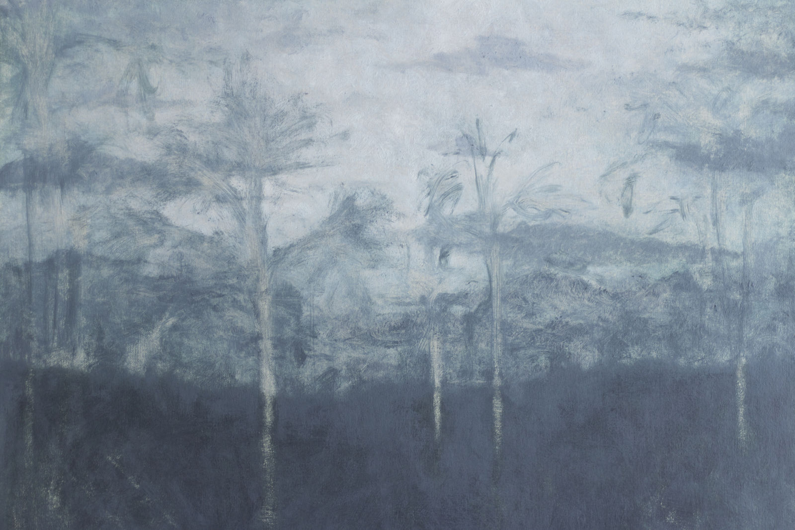 Paulo Valeriano, Paisagem com buritis, 2025