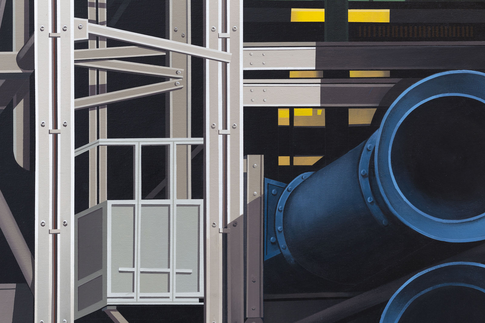 Hildebrando de Castro, BEAUBOURG #2 (Série Centre Pompidou), 2020