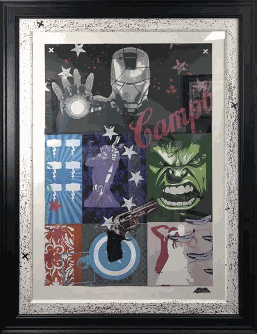 Avengers Stencil