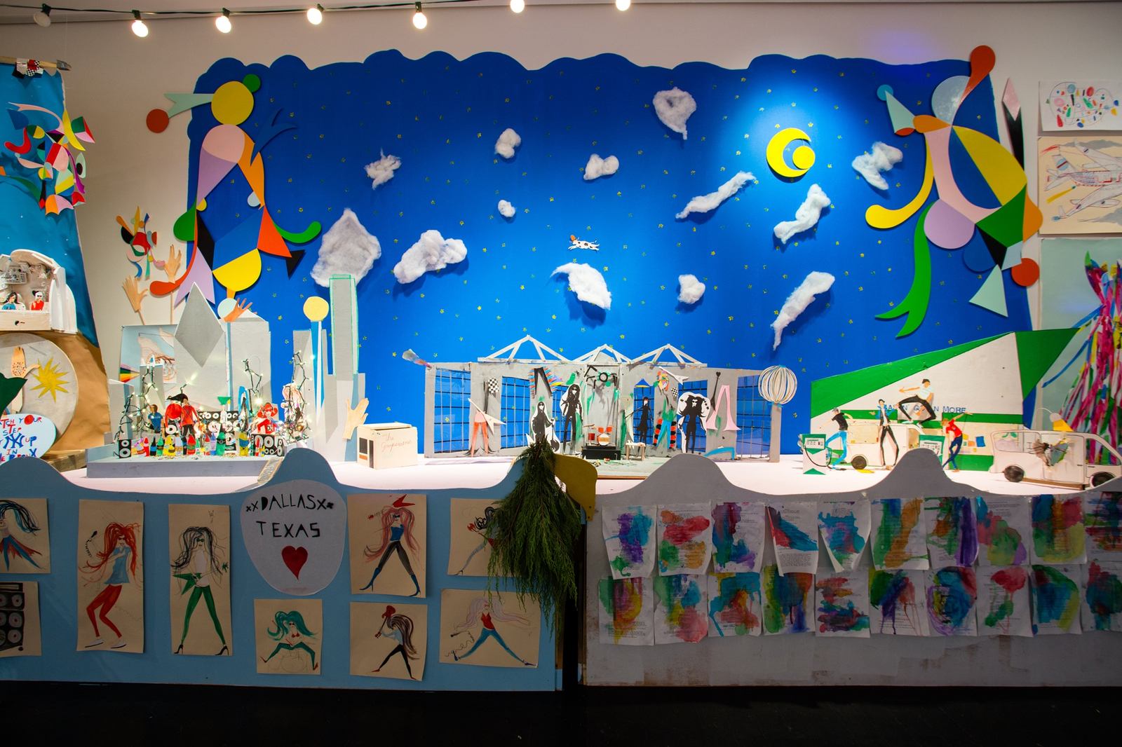 <div class="image_caption_container"><div class="image_caption"><p>Exhibition view, </p><p><strong>Ladies and Gentlemen, Meet the Dramatics</strong>, Museum of Contemporary Art, Denver, 2016</p><p>© MCA Denver</p></div></div>