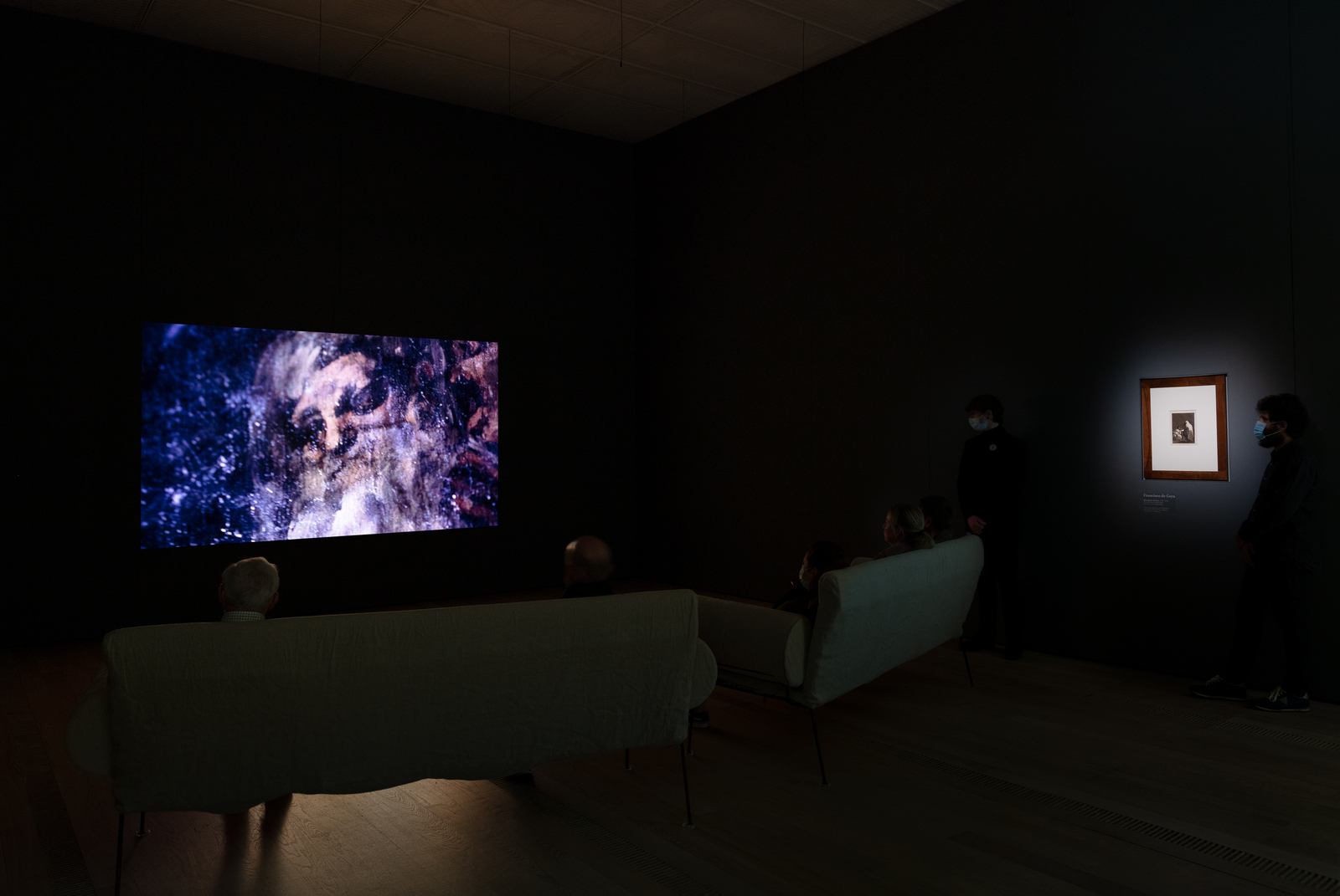 <div class="image_caption_container"><div class="image_caption"><p>Exhibition view: <b>La Quinta del Sordo</b>, Fondation Beyeler, Riehen/Basel, 2021. Photo © Andrea Rossetti</p></div></div>