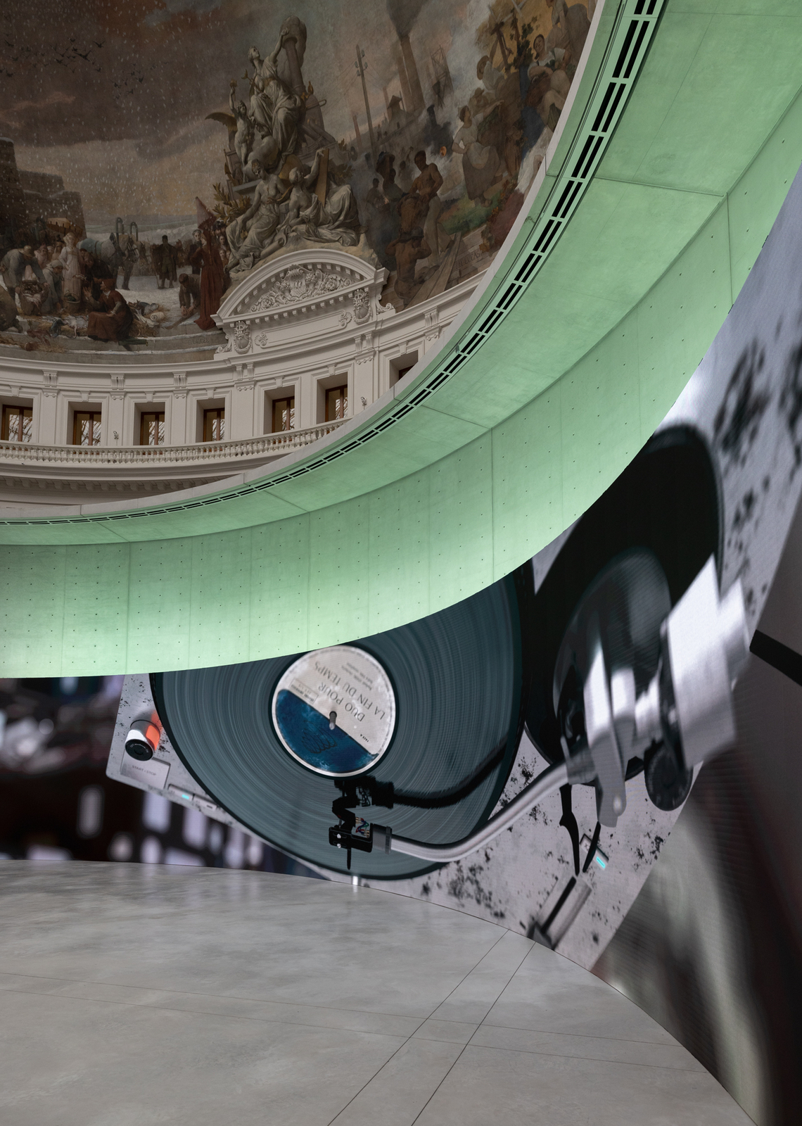 <div class="image_caption_container"><div class="image_caption"><p>Exhibition view: Anri Sala, <strong>Time No Longer</strong>, Rotunda of the Bourse de Commerce – Pinault Collection, Paris, 2022. © Anri Sala / VG Bild-Kunst, Bonn, 2022. Photo © Andrea Rossetti</p><p> </p></div></div>