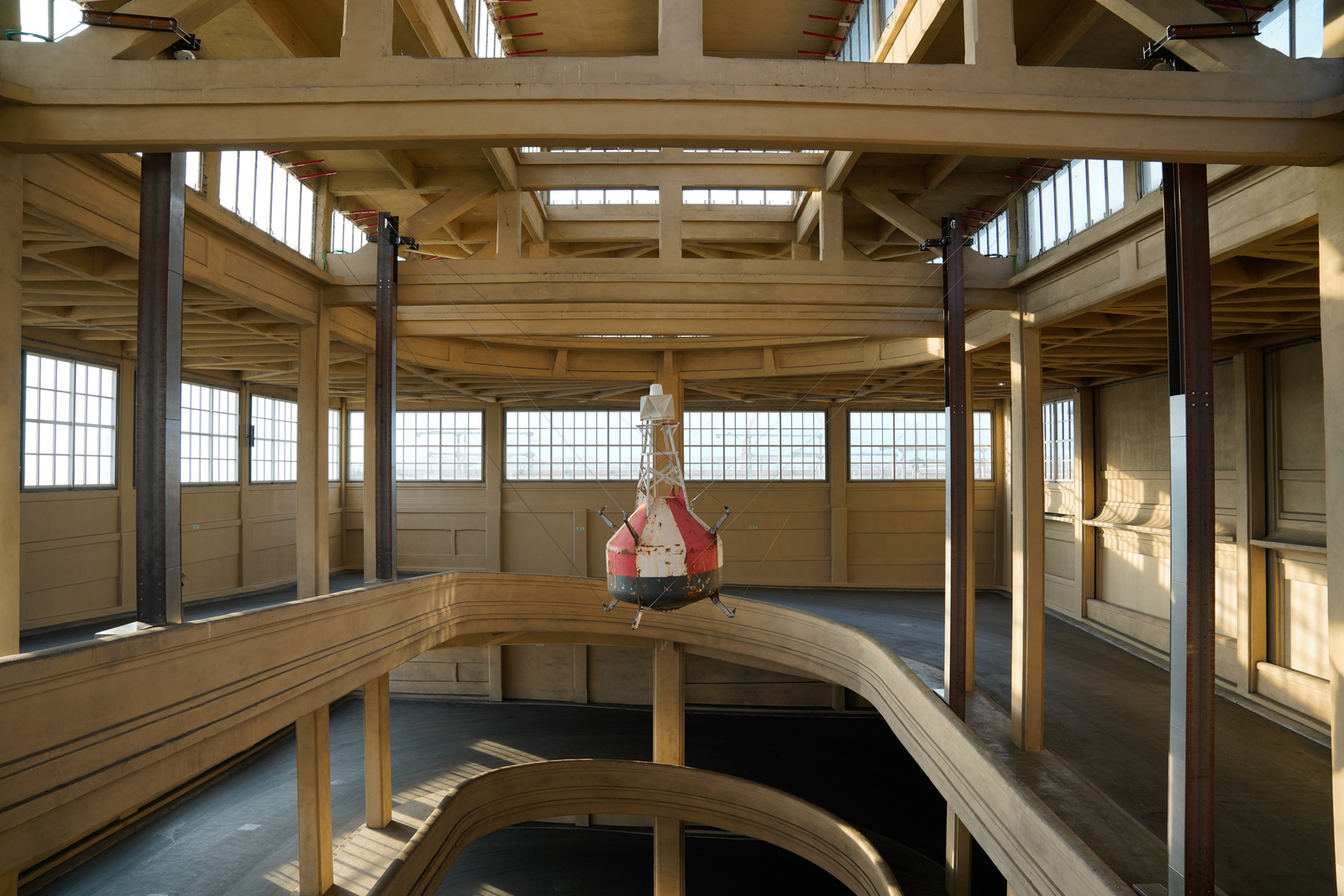 <div class="image_caption_container"><div class="image_caption"><p>Exhibition view: <strong>Die Mimik der Tethys, </strong>Julius von Bismarck, La Pista 500, Pinacoteca Agnelli (2023). Photo © Sebastiano Pellion di Persano</p></div></div>