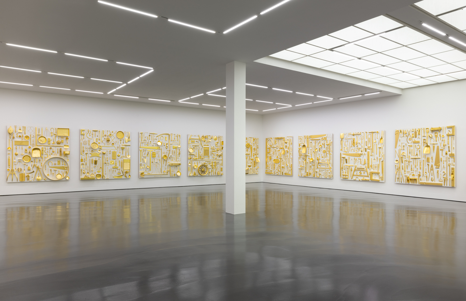 <div class="image_caption_container"><div class="image_caption"><p>Exhibition view: Ugo Rondinone, <strong>the alphabet of my mothers and fathers</strong>, Esther Schipper, Berlin, 2024. Photo © Andrea Rossetti</p></div></div>