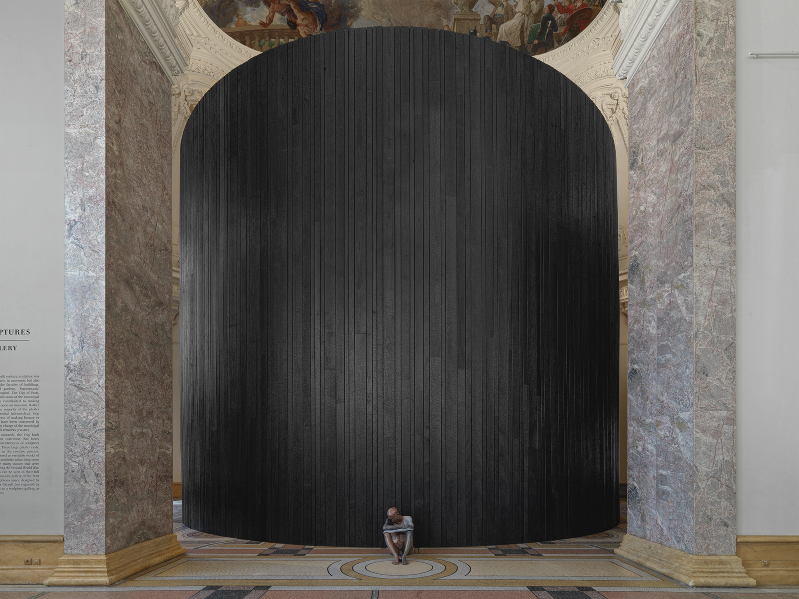 <div class="image_caption_container"><div class="image_caption"><p>Exhibition view: Ugo Rondinone, <strong>the water is a poem unwritten by the air no. the earth is a poem unwritten by the fire</strong>, Petit Palais, Paris, 2022. <span lang="FR">© </span><span lang="IT">Ugo Rondinone / Petit Palais. </span><span lang="EN-US">Photo: Stefan Altenburger</span></p></div></div>